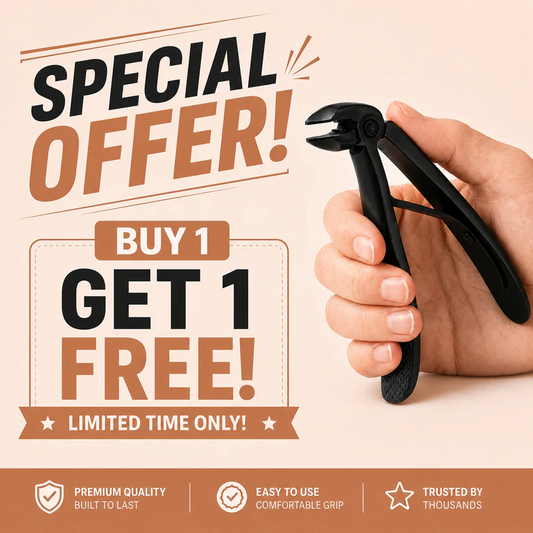 EldyLux® Nail Clipper for Seniors | Cuts Thick Nails With Less Effort